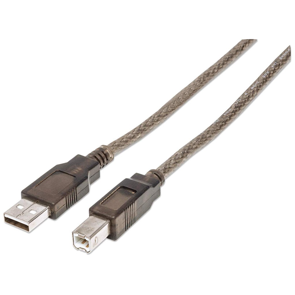MANHATTAN Prolunga Attiva USB 2.0 11m - Estensione Hi-speed con Ripetitore per Segnale di Qualità