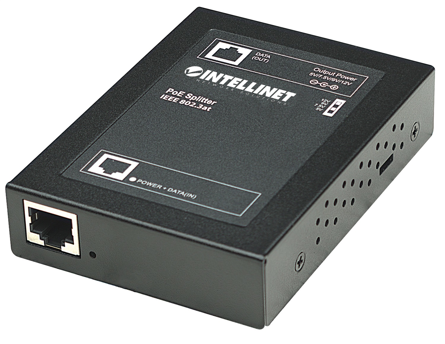 Intellinet 560443 Splitter PoE con Voltaggio Regolabile - Conformità IEEE 802.3af