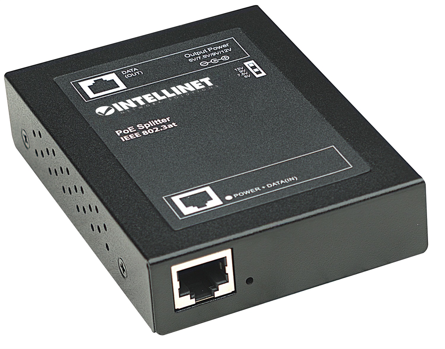 Intellinet 560443 Splitter PoE con Voltaggio Regolabile - Conformità IEEE 802.3af