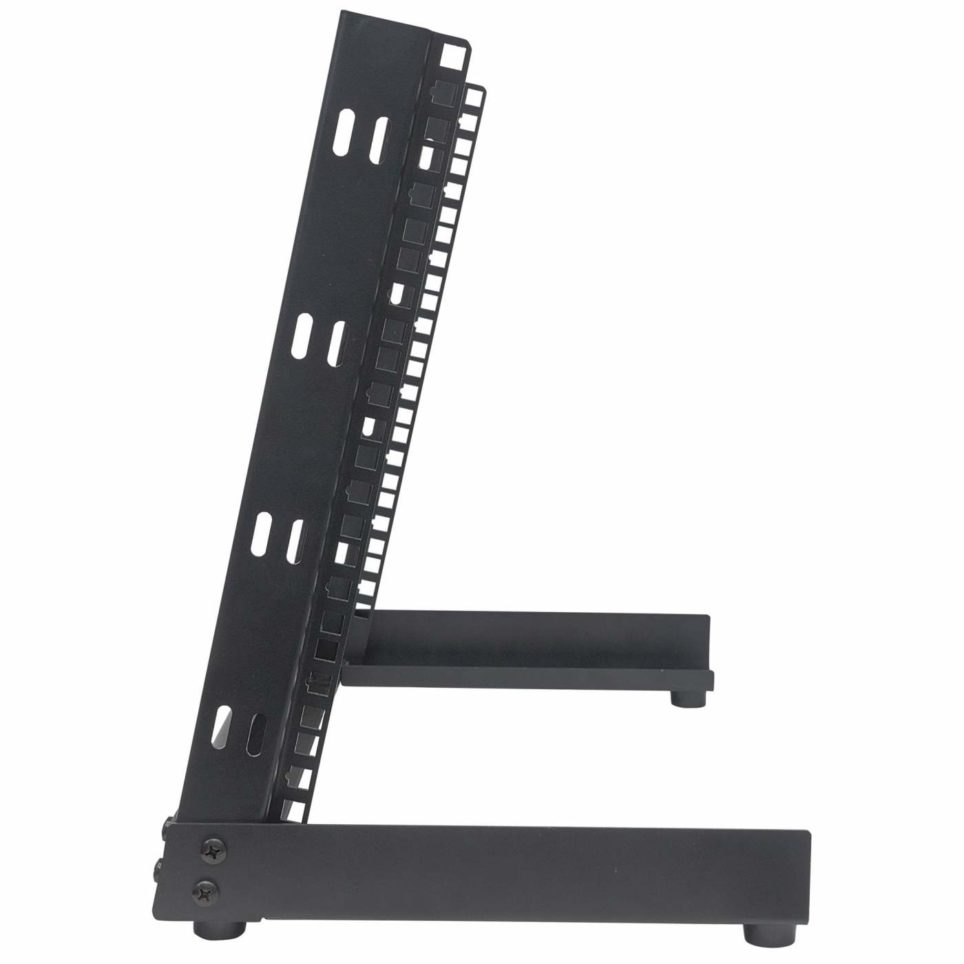 Intellinet Rack 19 Open Frame Desktop 8U Indipendente Nero - Facile Installazione e Design Leggero