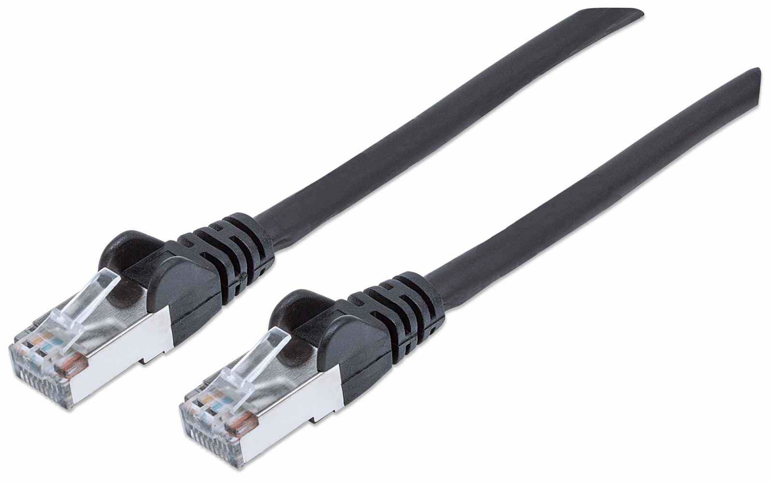 Intellinet Cavo di rete Patch Cat. 7 0,25m RJ45 6A Nero S/FTP LSZH