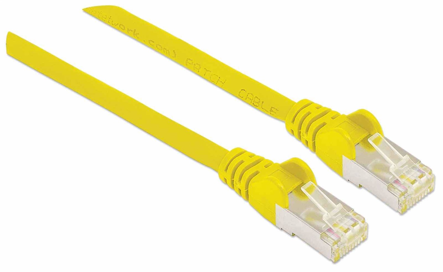 Intellinet Cavo di rete Patch Cat. 7 10 m Giallo S/FTP RJ45 6A in Rame 100% LSZH