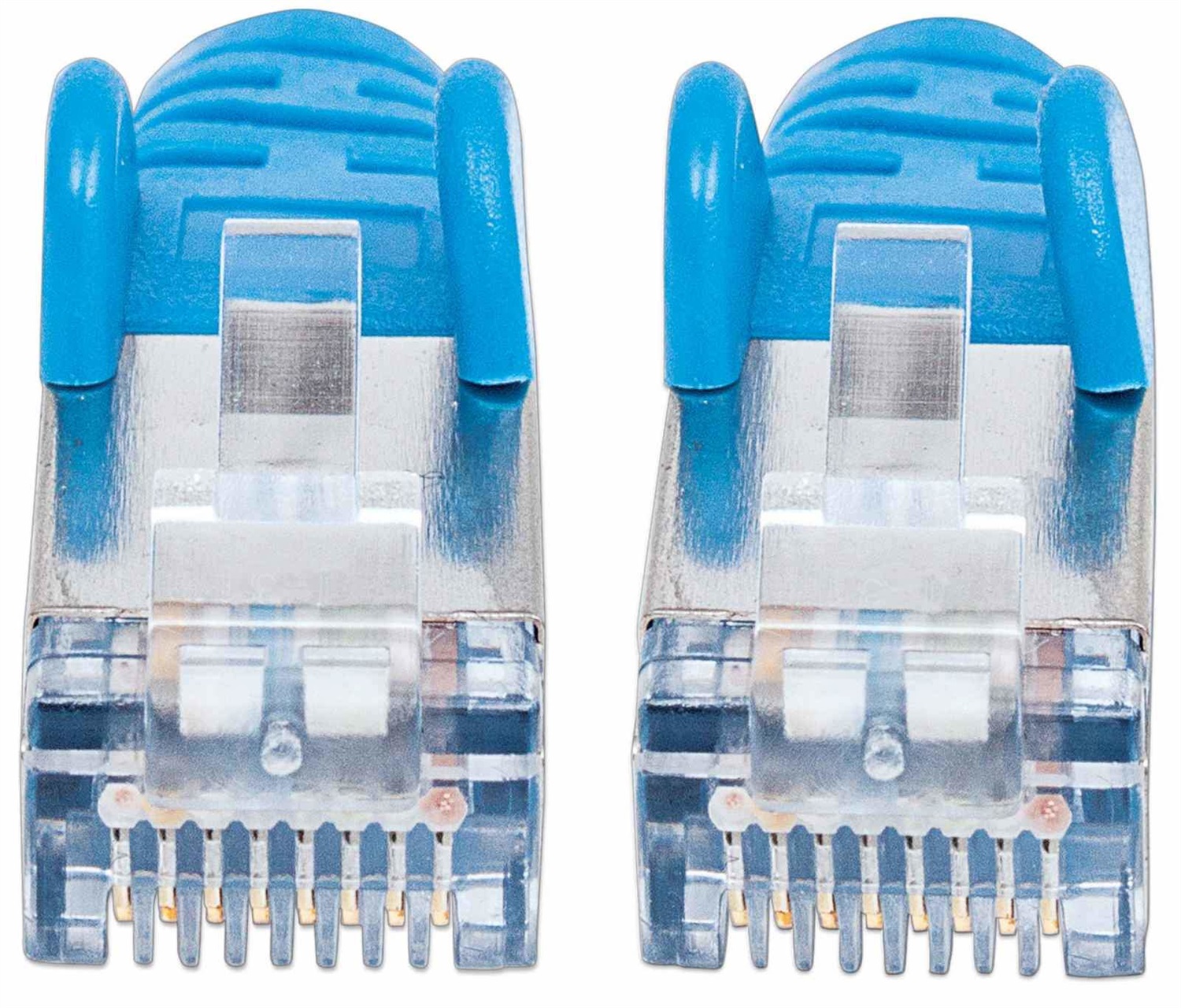 Intellinet Cavo di rete Patch Cat. 7 S/FTP 1,5m RJ45 Blu - Alta Velocità 10000 Mbit/s