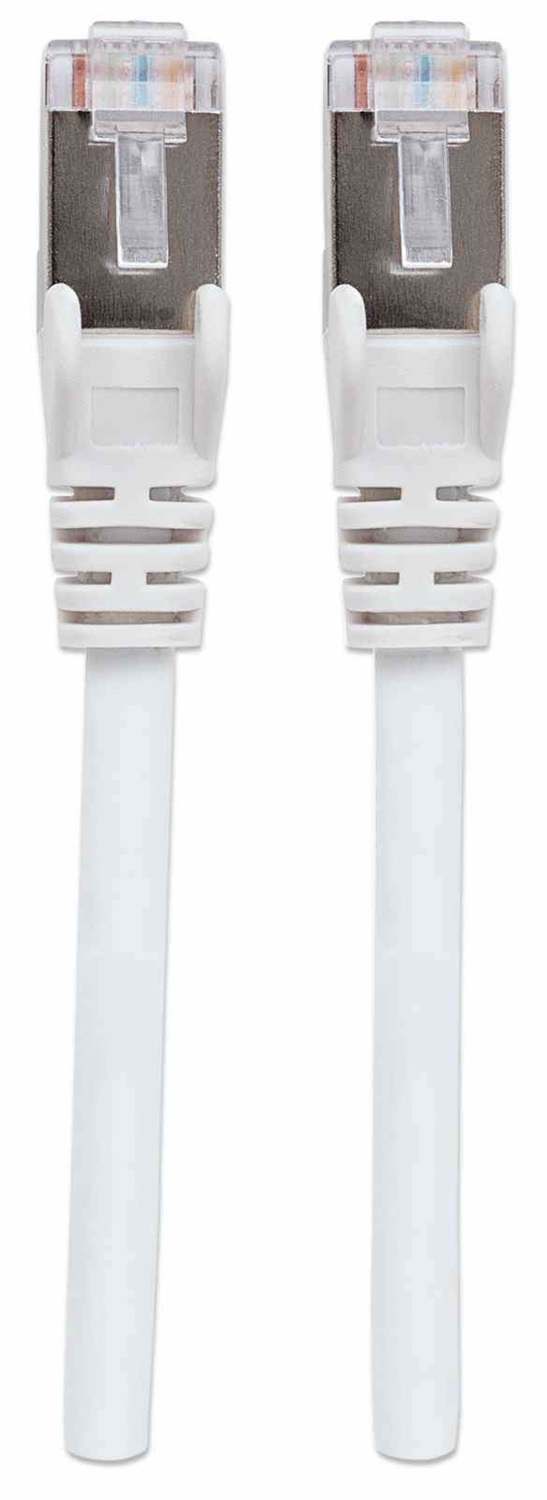 Intellinet Cavo Patch Cat.7 30m Bianco S/FTP RJ45 6A - 10000 Mbit/s