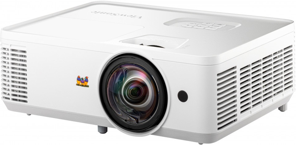 Viewsonic PS502W Videoproiettore DLP a corto raggio 4000 ANSI lumen WXGA (1280x800) Bianco, Contrasto 15000:1, Compatibile 3D