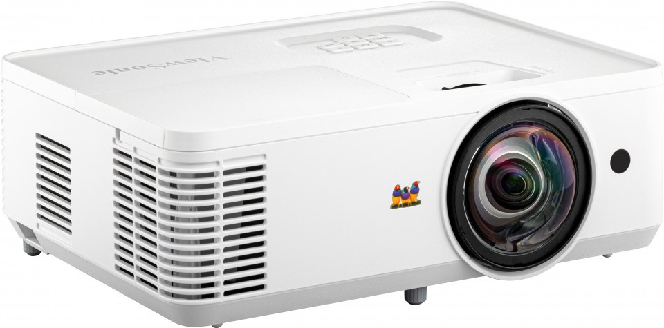 Viewsonic PS502W Videoproiettore DLP a corto raggio 4000 ANSI lumen WXGA (1280x800) Bianco, Contrasto 15000:1, Compatibile 3D