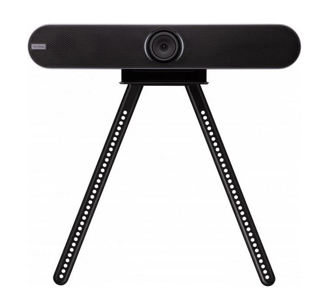 Viewsonic VB-CAM-201-2 Telecamera per Videoconferenza 8,51 MP 4K UHD con Zoom Digitale 5x, Angolo di Campo Visivo 121°, Altoparlanti 8W e Microfono a 4 Array