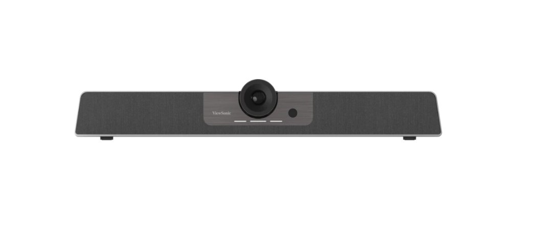 Viewsonic UMB202 Telecamera per Videoconferenza 4K Ultra HD, 3840 x 2160 Pixel, 30 fps, Zoom Digitale 5x, Angolo di Campo Visivo 117,8°, Certificata Microsoft Teams