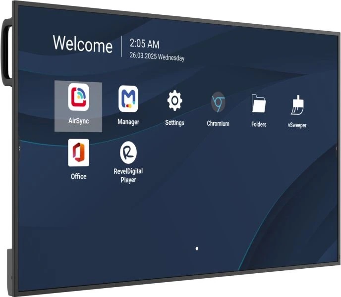 Viewsonic CDE5014-2C Monitor LED 50'' UHD 4K 3840x2160 500 cd/m² Wi-Fi Android 14 24/7 Nero