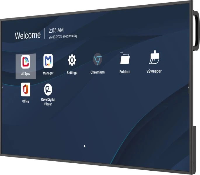 Viewsonic CDE5014-2C Monitor LED 50'' UHD 4K 3840x2160 500 cd/m² Wi-Fi Android 14 24/7 Nero