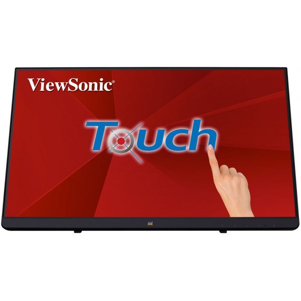 Viewsonic TD2230 Monitor Touchscreen 22 Pollici FHD 1920x1080 IPS 10 Punti Multitouch Nero