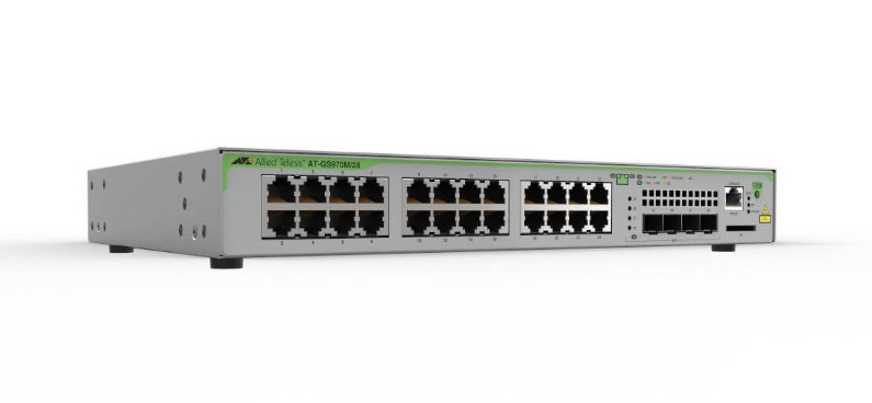 Allied Telesis AT-GS970M/18PS-50 Switch Gestito L3 Gigabit Ethernet 16x 10/100/1000T PoE e 2x SFP 1U Grigio