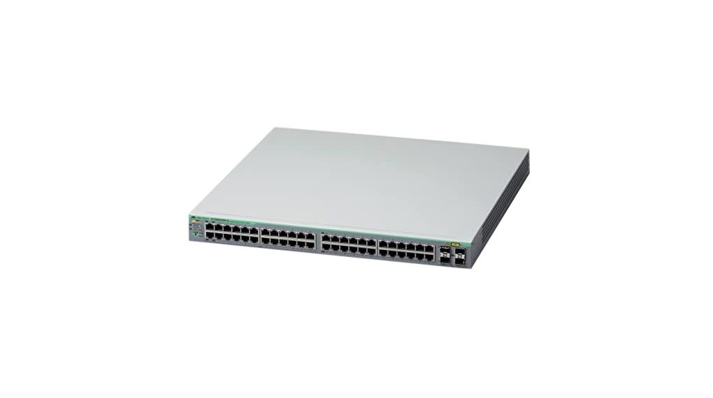Allied Telesis AT-GS950/52PS V2-50 Switch di Rete Gestito L2 48 Porte Gigabit Ethernet (10/100/1000) con Supporto Power over Ethernet (PoE) Grigio