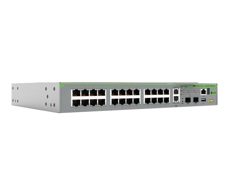 Allied Telesis AT-GS970EMX/28-50 Switch di rete Gestito L3 Impilabile con 24 porte 10/100/1000 e 2 porte 1/2.5/5/10G-T 2 SFP