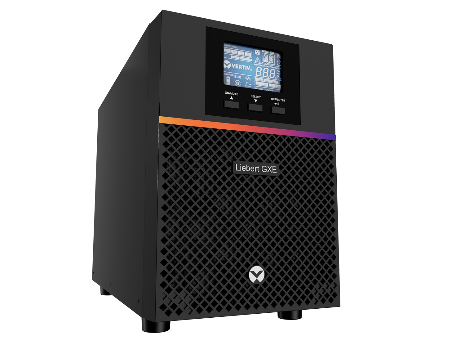VERTIV Liebert GXE3-1000IMT UPS Tower 1 kVA / 900 W Online Doppia Conversione con 8 Prese AC e Batteria VRLA