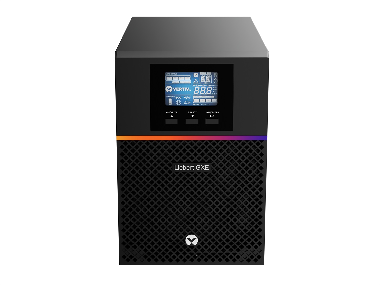 VERTIV Liebert GXE3-1000IMT UPS Tower 1 kVA / 900 W Online Doppia Conversione con 8 Prese AC e Batteria VRLA