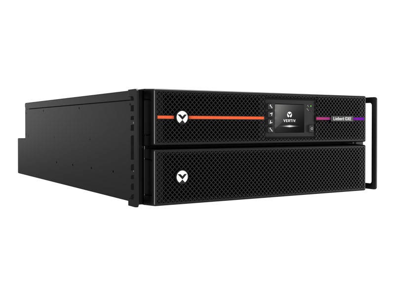 Vertiv Liebert GXE3-6000IRT4UXL UPS 6 kVA Doppia Conversione (Online) Onda Sinusoidale Pura, 6000 W, Acido Piombo, Rack/Tower 4U