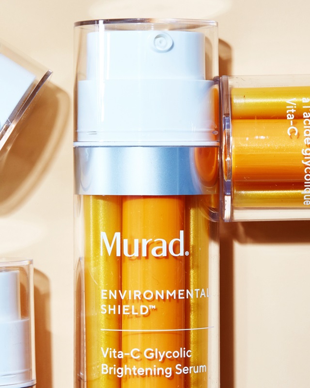 Murad Environmental Shield VITA-C - Siero schiarente glicolico per viso 30 ml con Vitamina C e Acido Glicolico