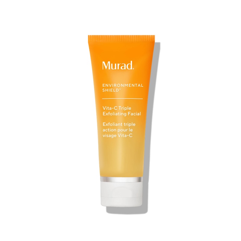 Murad Vita-C Triple Exfoliating Facial 80 ml - Trattamento a tripla azione per esfoliazione delicata e luminosità della pelle