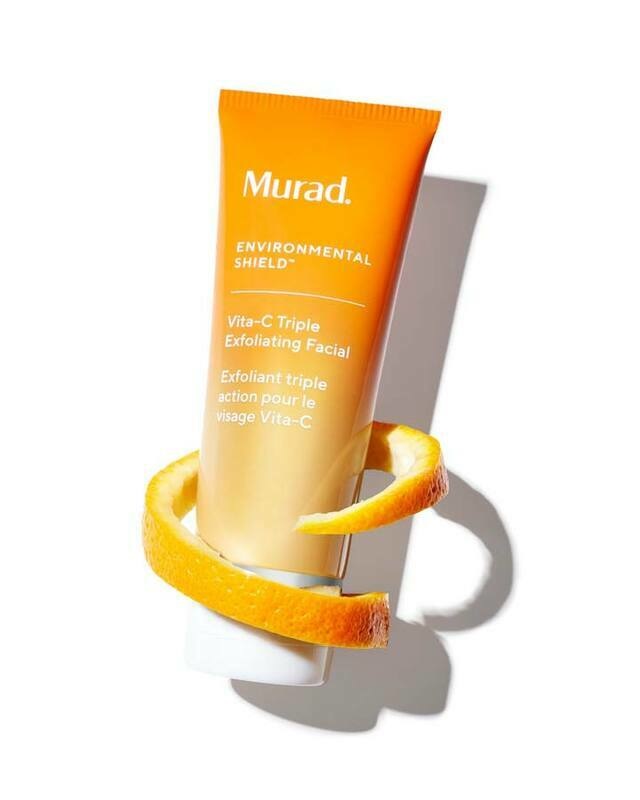 Murad Vita-C Triple Exfoliating Facial 80 ml - Trattamento a tripla azione per esfoliazione delicata e luminosità della pelle