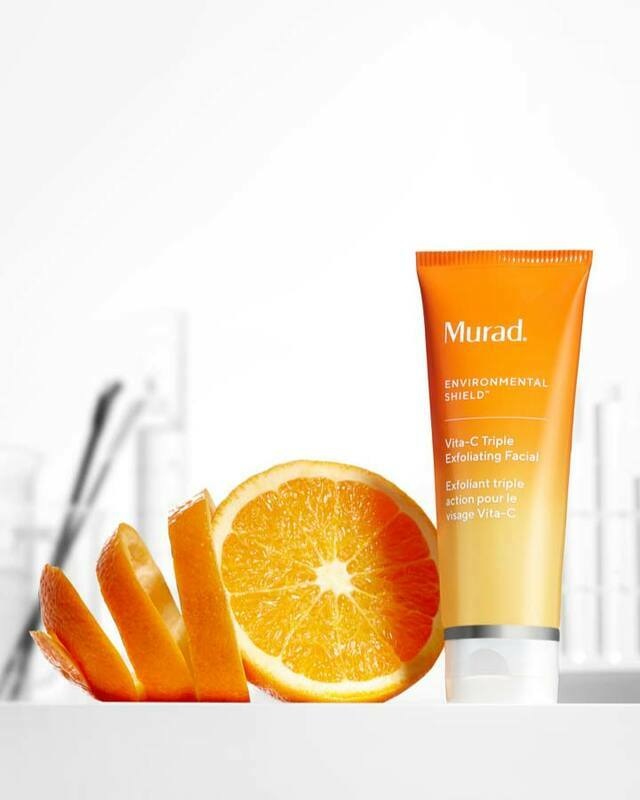 Murad Vita-C Triple Exfoliating Facial 80 ml - Trattamento a tripla azione per esfoliazione delicata e luminosità della pelle
