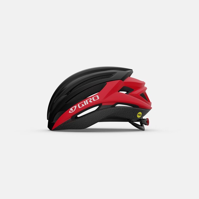 Giro Syntax MIPS Casco Strada Unisex - Nero e Rosso, Taglie S, M, L