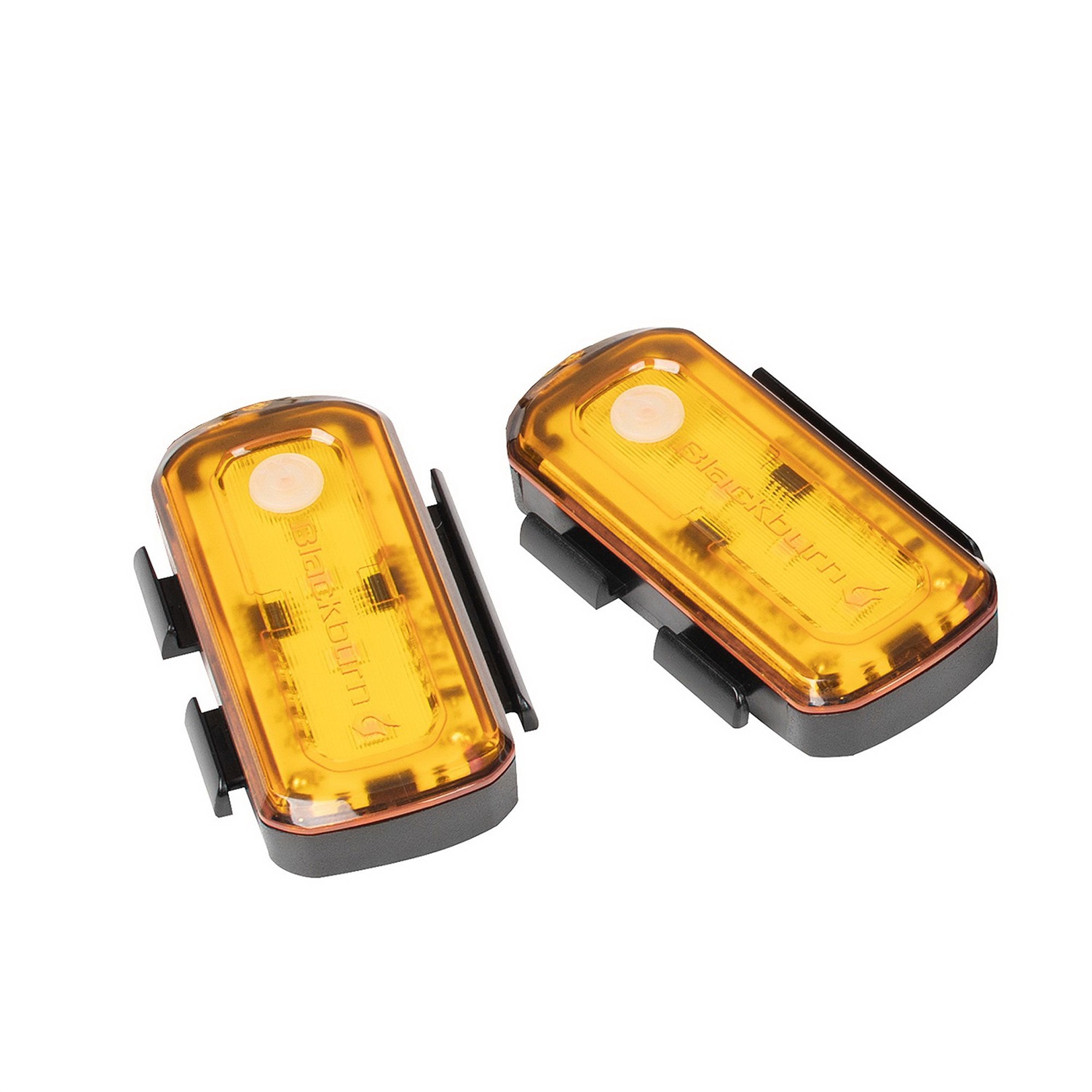 Blackburn Grid Side Beacon - Set Fanali Unisex Adulto, 85 Lumen, Montaggio Universale, Visibilità 360°, Ricaricabili, Nero