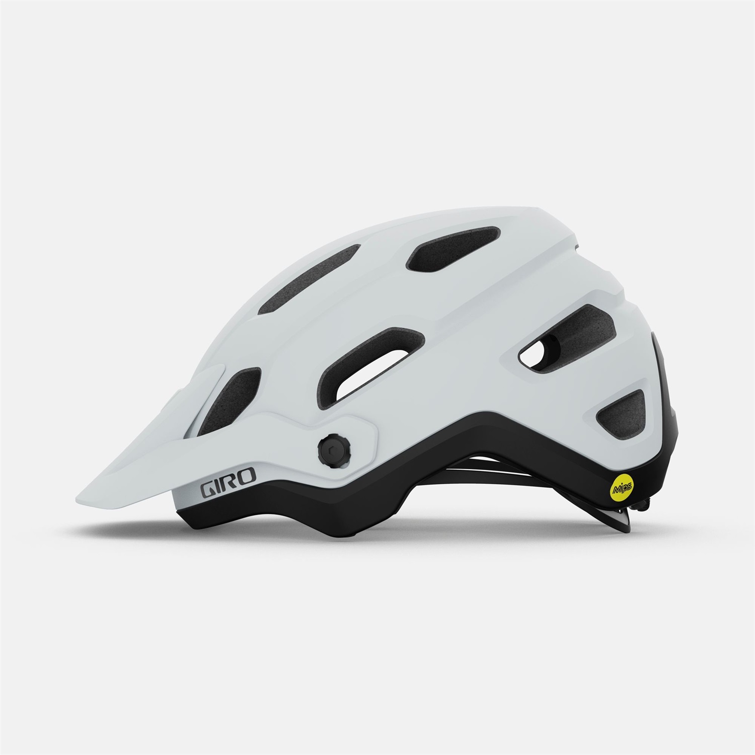 Giro Source MIPS Casco MTB Unisex Adulto - Nero e Bianco, Taglie M e L, Protezione MIPS, Calotta In-Mold
