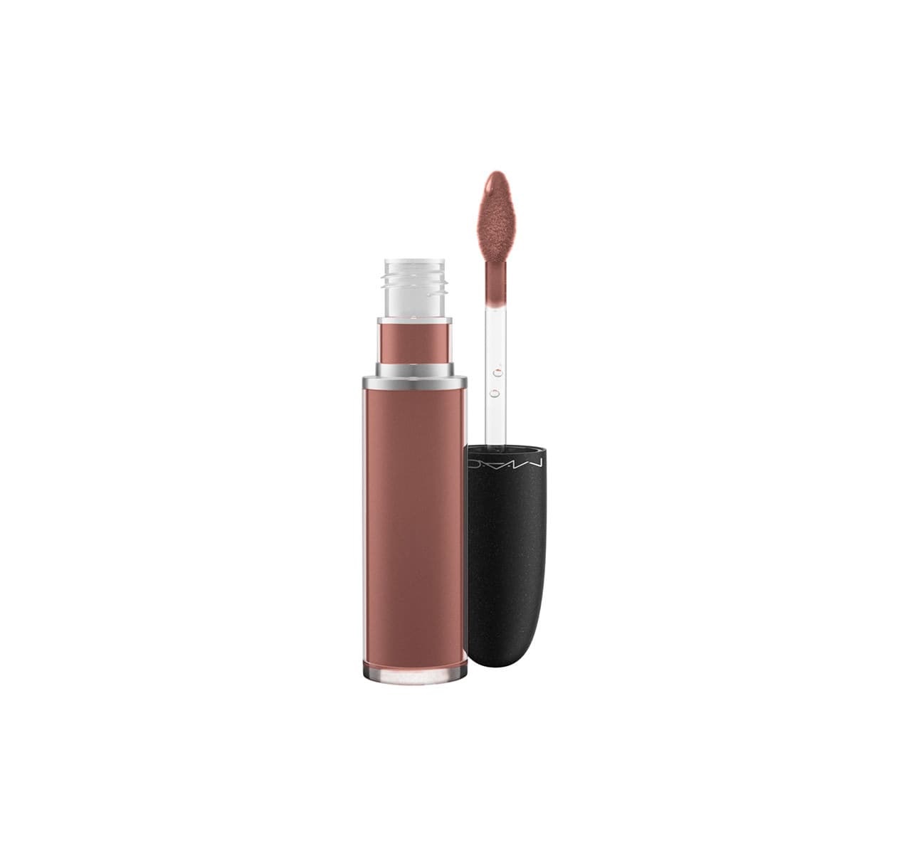 MAC Cosmetics Retro Matte Liquid Lipcolour Topped With Brandy - Rossetto Liquido 5 ml Opaco a Lunga Tenuta