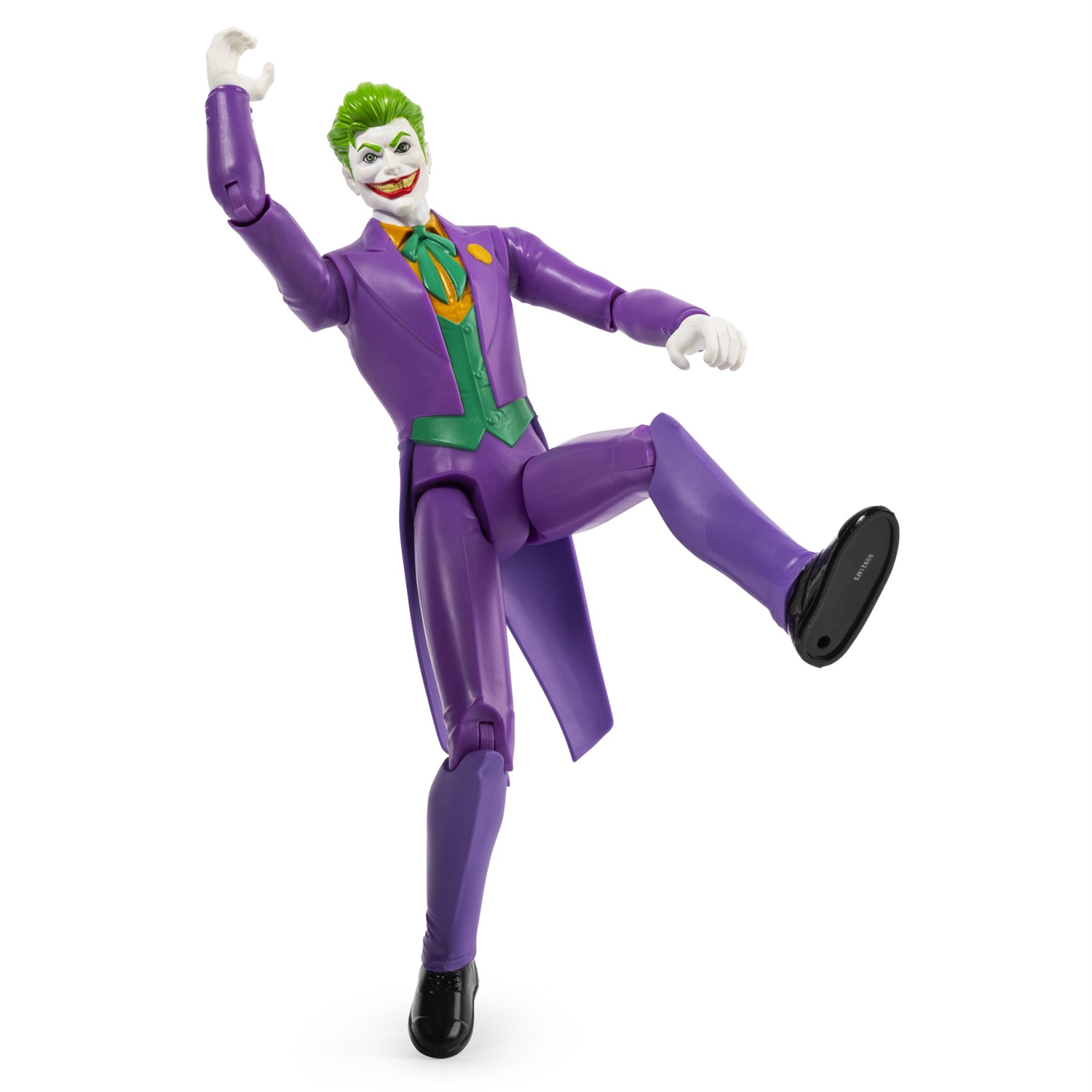 Spin Master DC Comics Joker - Personaggio Articolato da 30 cm con 11 Punti di Articolazione e Decorazioni Originali, Età Consigliata 3