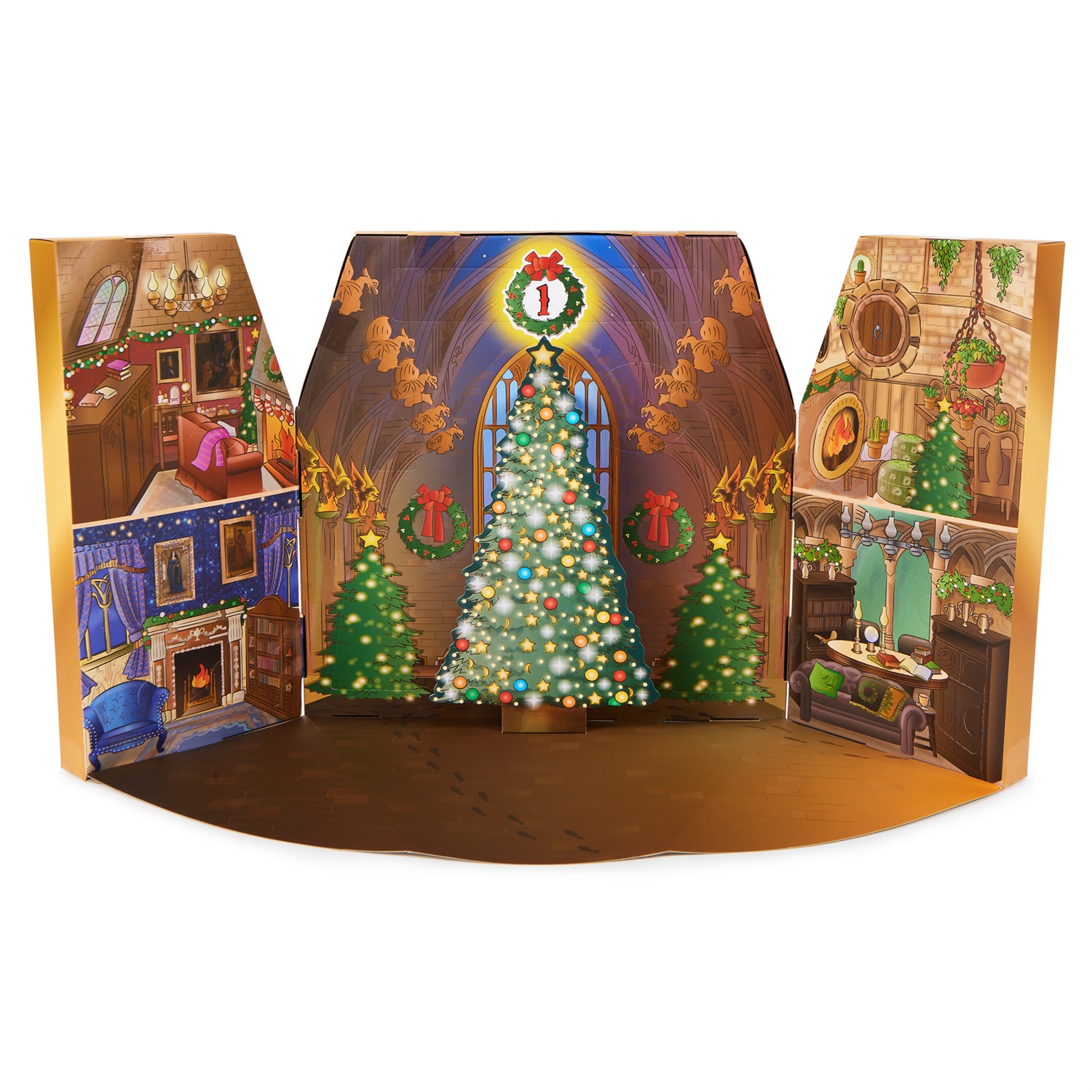 Wizarding World Harry Potter - Calendario dell'Avvento Magical Minis con 24 Regali, 2024, Giocattoli a Sorpresa per Bambini 6 Anni