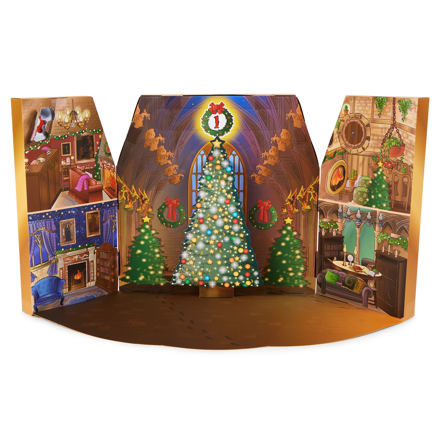 Wizarding World Harry Potter - Calendario dell'Avvento Magical Minis con 24 Regali, 2024, Giocattoli a Sorpresa per Bambini 6 Anni