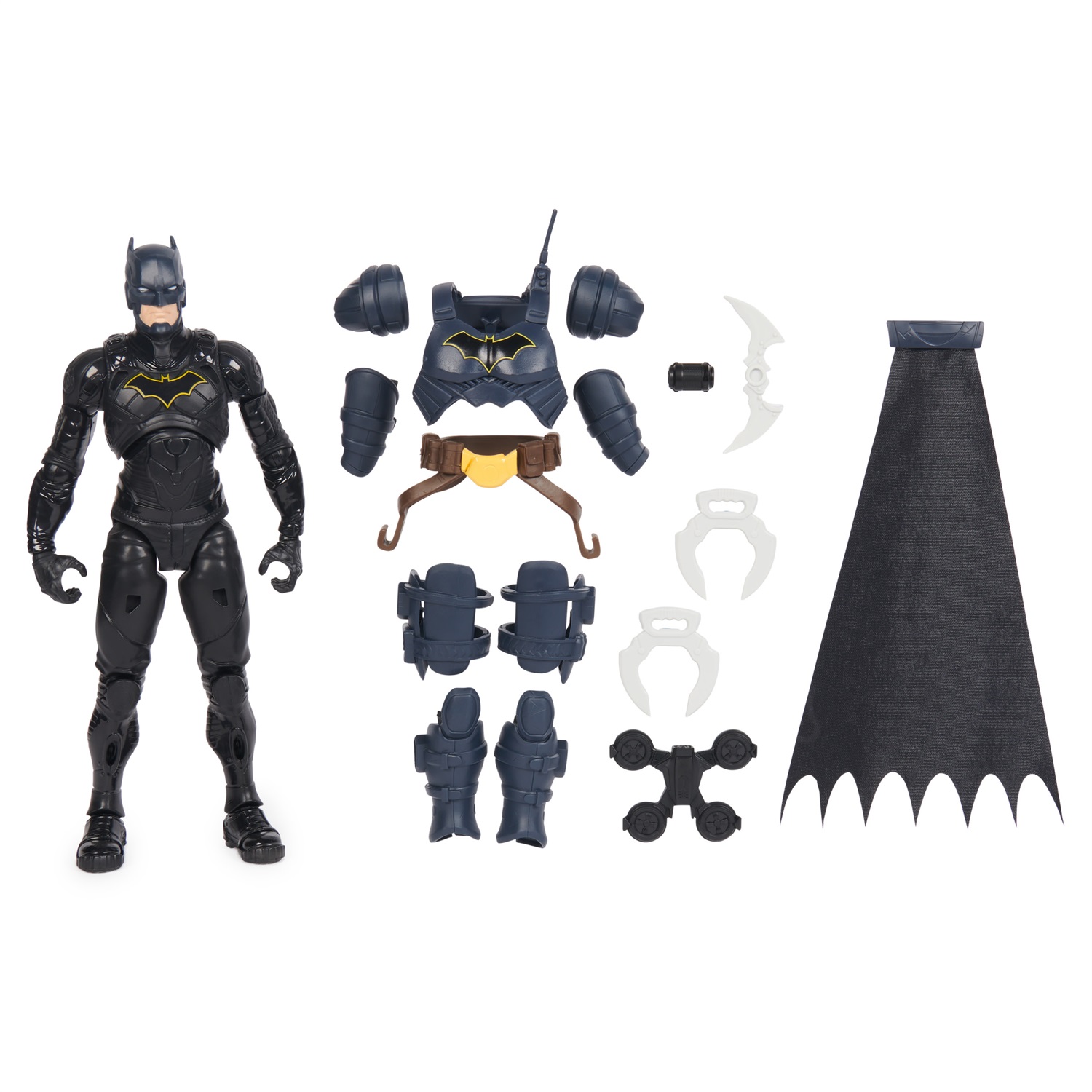 DC Comics Action Figure Batman Adventures - Supereroe Giocattolo in Scala, Alto 30 cm, con 16 Accessori Intercambiabili e 17 Punti di Articolazione, Giochi per Bambini e Bambine, 4 Anni