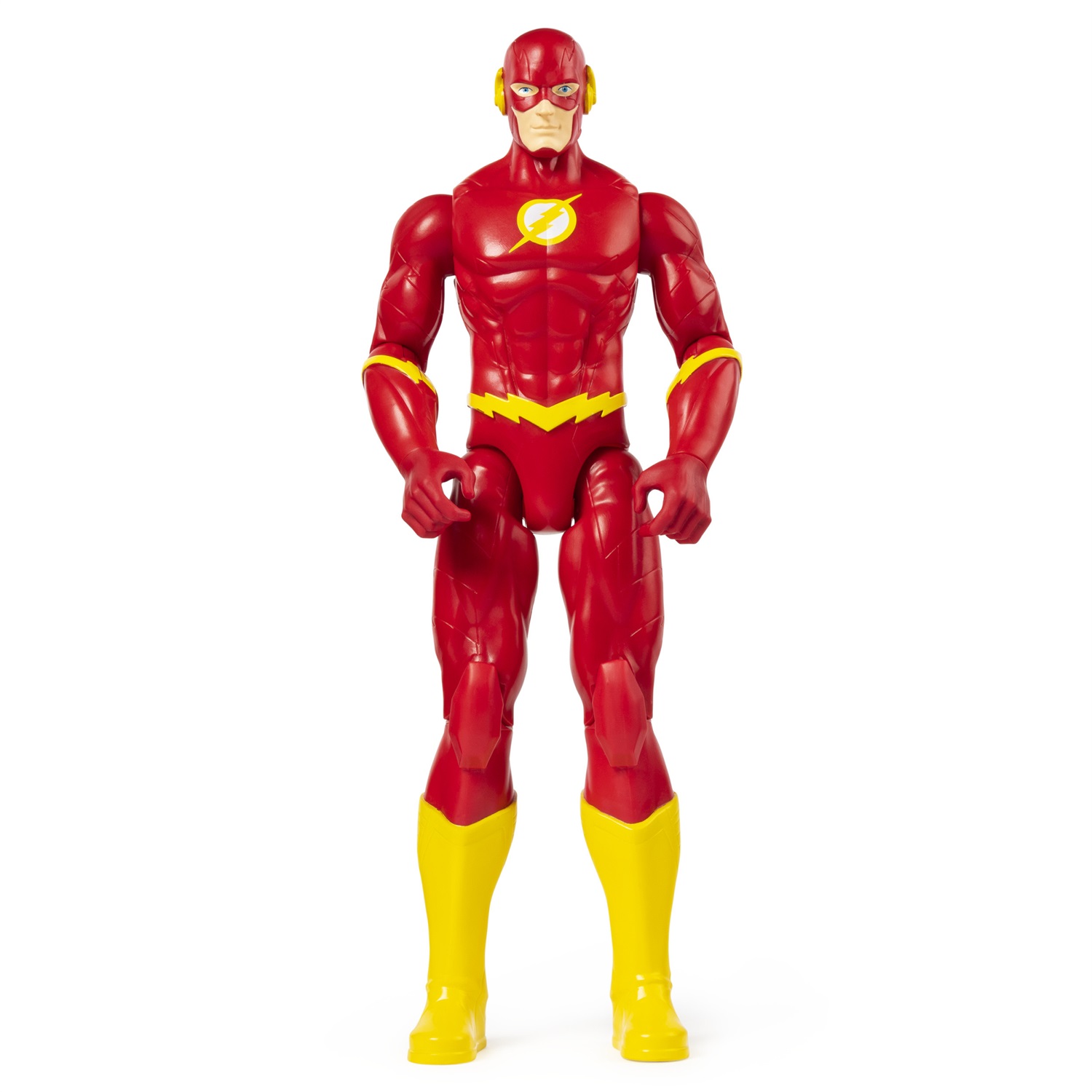Spin Master | DC Comics | Personaggio Flash 30 cm con 11 Punti di Articolazione e Decorazioni Originali - Giocattolo per Bambini dai 3 Anni
