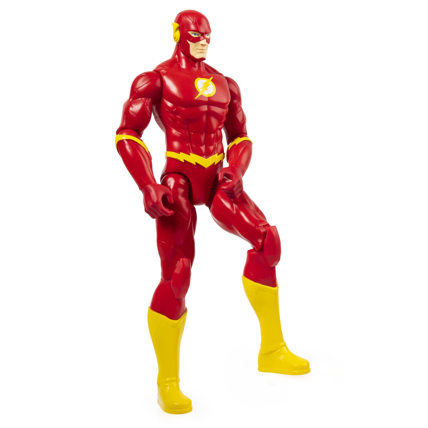 Spin Master | DC Comics | Personaggio Flash 30 cm con 11 Punti di Articolazione e Decorazioni Originali - Giocattolo per Bambini dai 3 Anni