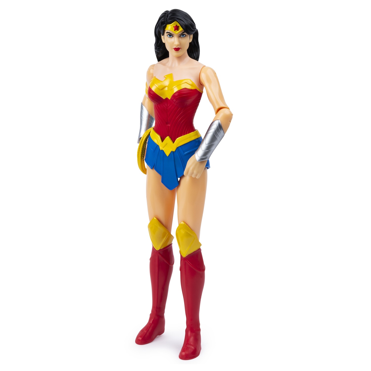 DC Comics Wonder Woman - Personaggio da 30 cm con 11 Punti di Articolazione e Design Autentico per Bambini dai 3 Anni