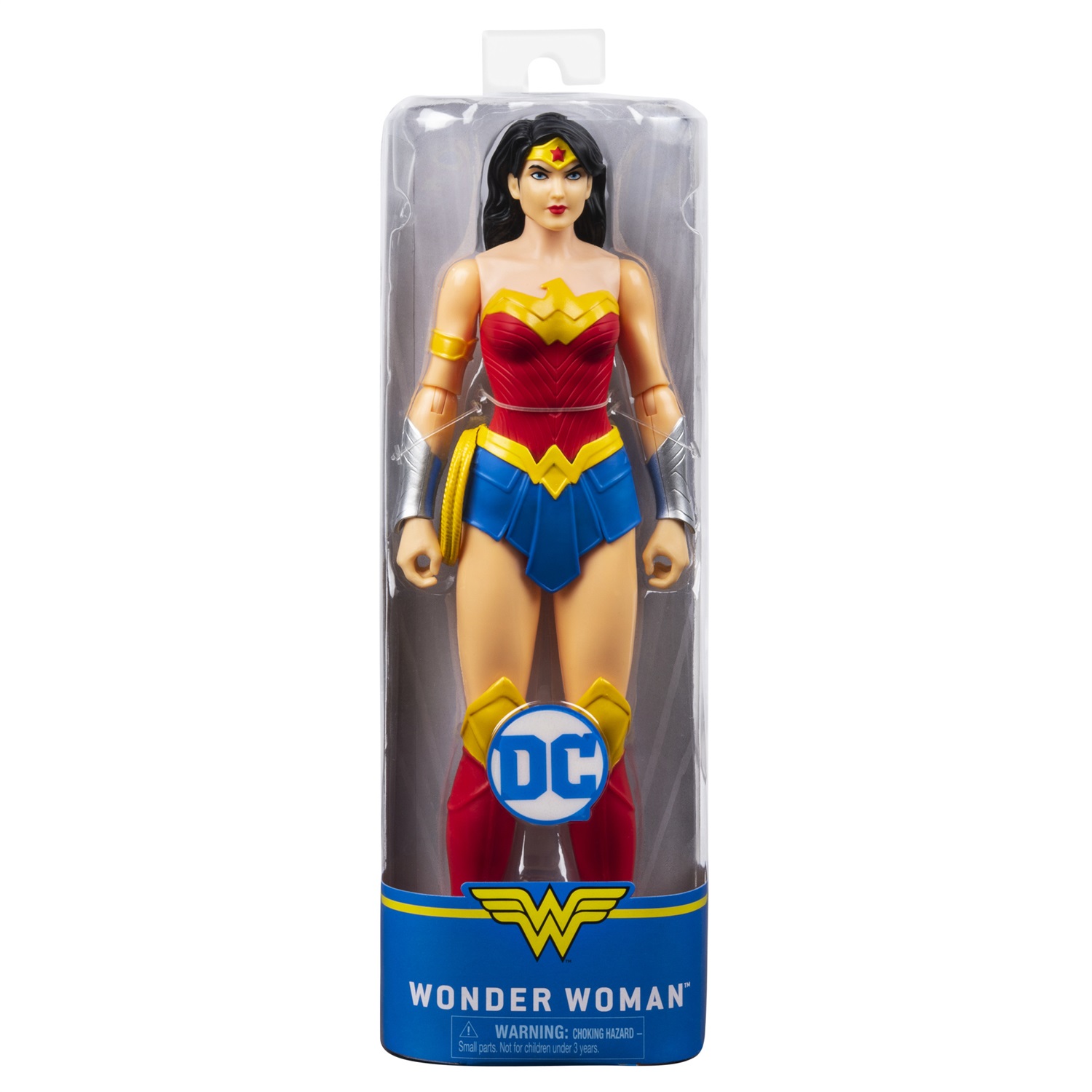 DC Comics Wonder Woman - Personaggio da 30 cm con 11 Punti di Articolazione e Design Autentico per Bambini dai 3 Anni