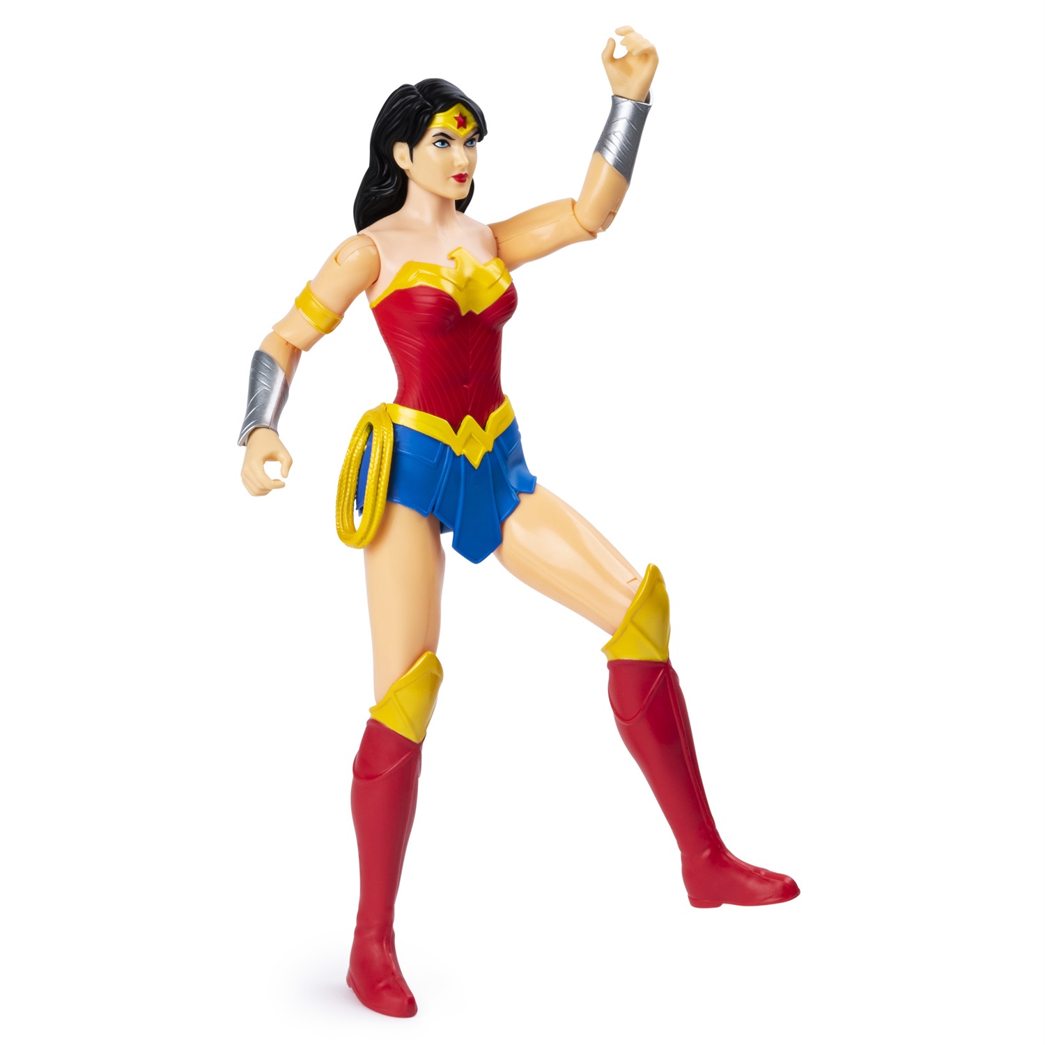 DC Comics Wonder Woman - Personaggio da 30 cm con 11 Punti di Articolazione e Design Autentico per Bambini dai 3 Anni