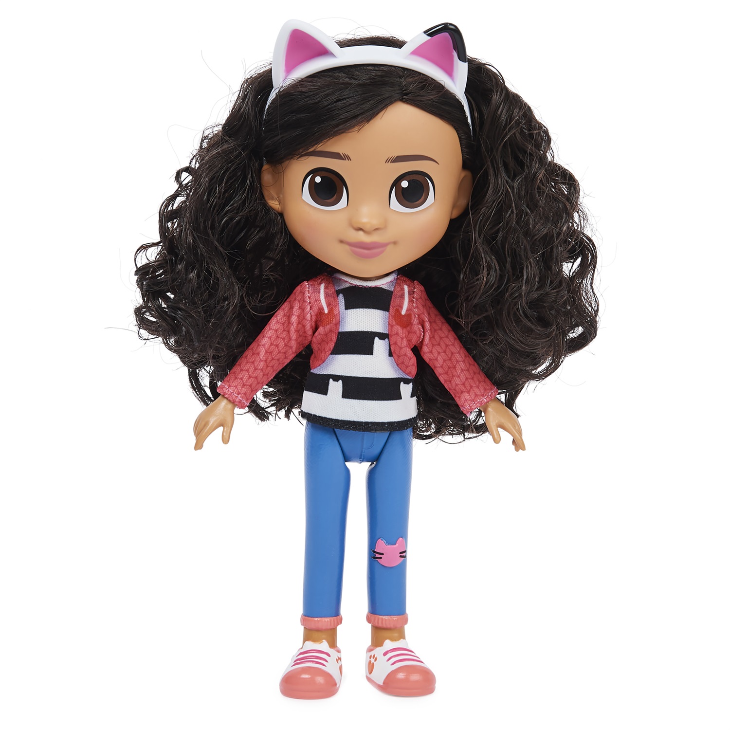 Spin Master Gabby's Dollhouse - La Bambola di Gabby con Orecchie da Gatto Rimovibili, Outfit Iconico e Capelli Pettinabili, Giochi per Bambini dai 3 Anni in su
