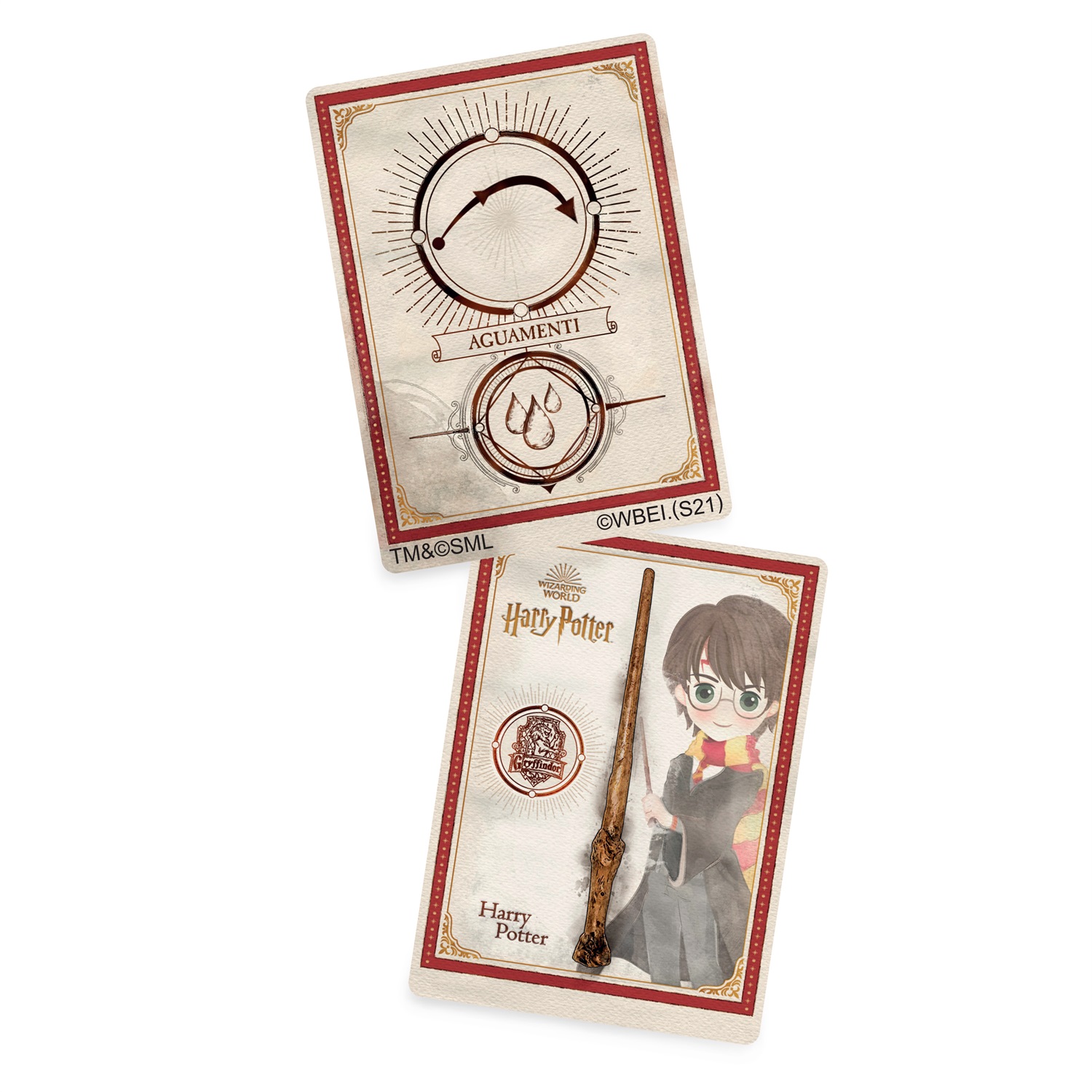 Wizarding World Bacchetta degli Incantesimi di Harry Potter 30.5 cm con Carta Incantesimo da Collezione - Replica Autentica per Bambini e Bambine, 6 Anni