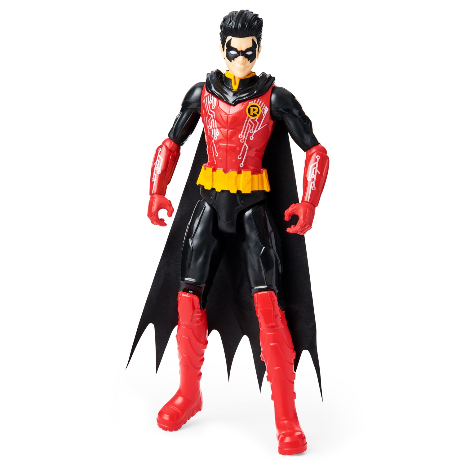 Spin Master | DC Comics | Action Figure Robin 30 cm con 11 Punti di Articolazione e Design Dettagliato - Giocattolo per Bambini dai 3 Anni
