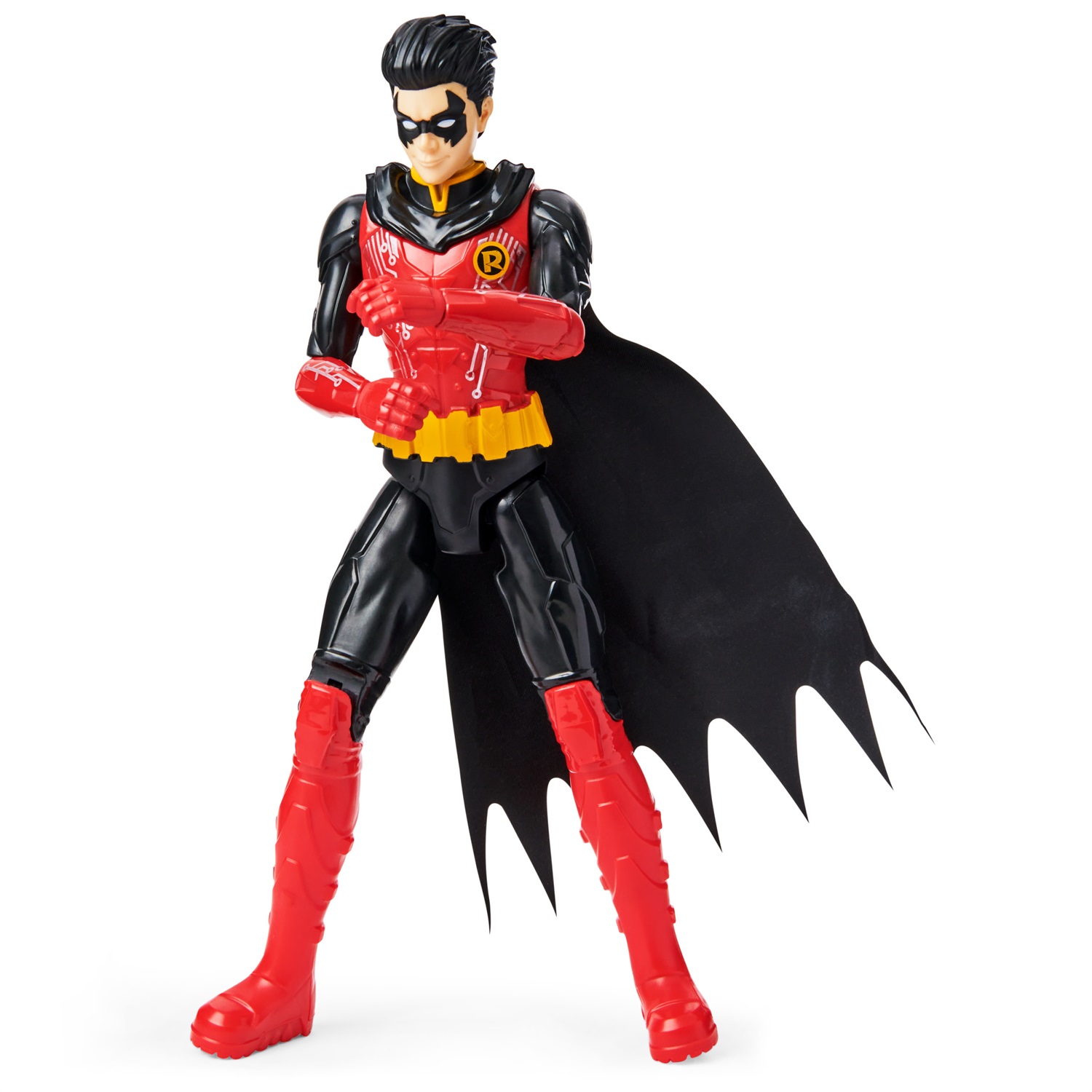 Spin Master | DC Comics | Action Figure Robin 30 cm con 11 Punti di Articolazione e Design Dettagliato - Giocattolo per Bambini dai 3 Anni