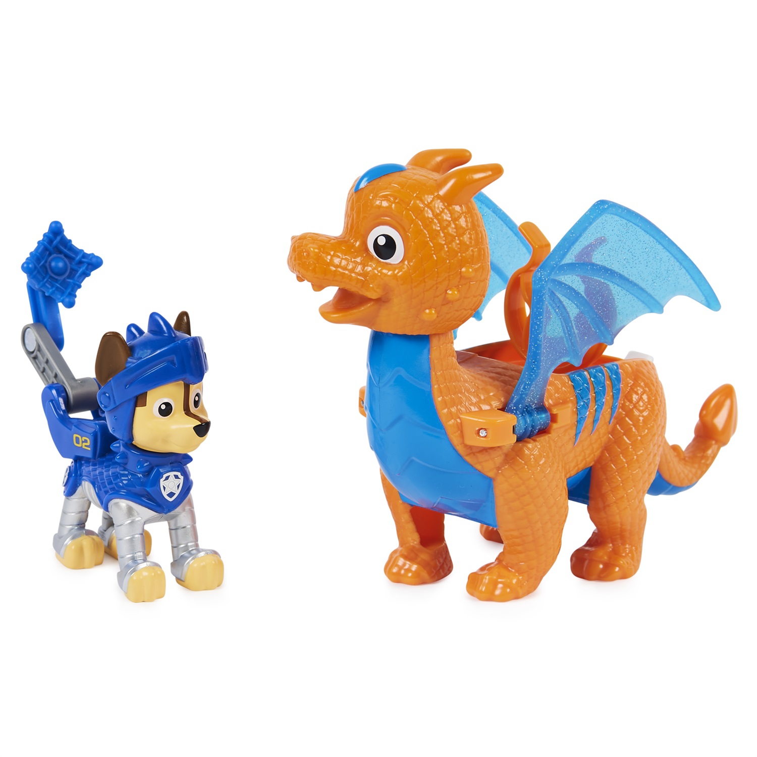 Spin Master Paw Patrol Cucciolo Rescue Knights con Drago a sorpresa - Gioco per bambini dai 3 anni