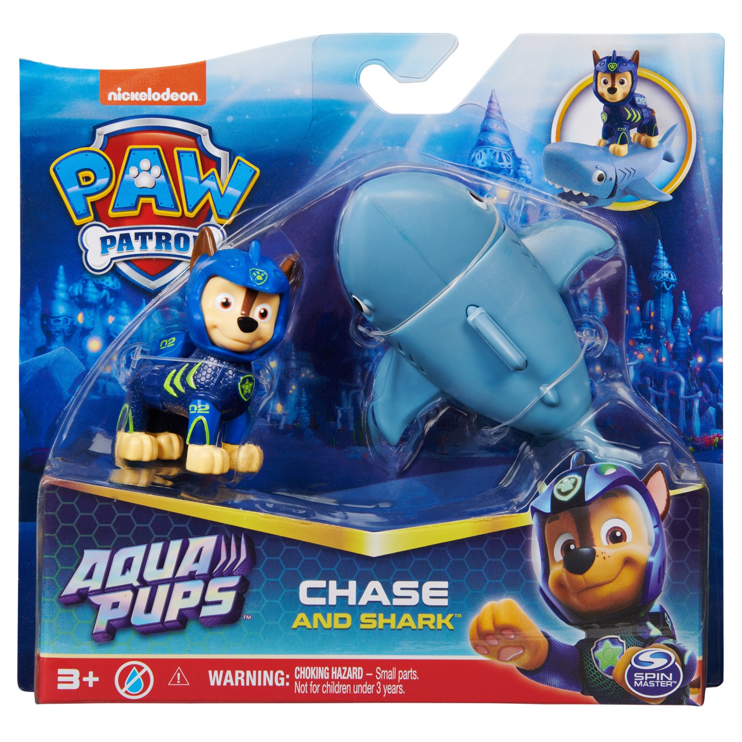 Spin Master Paw Patrol Aqua Pups - Personaggi Assortiti per Avventure di Salvataggio in Mare