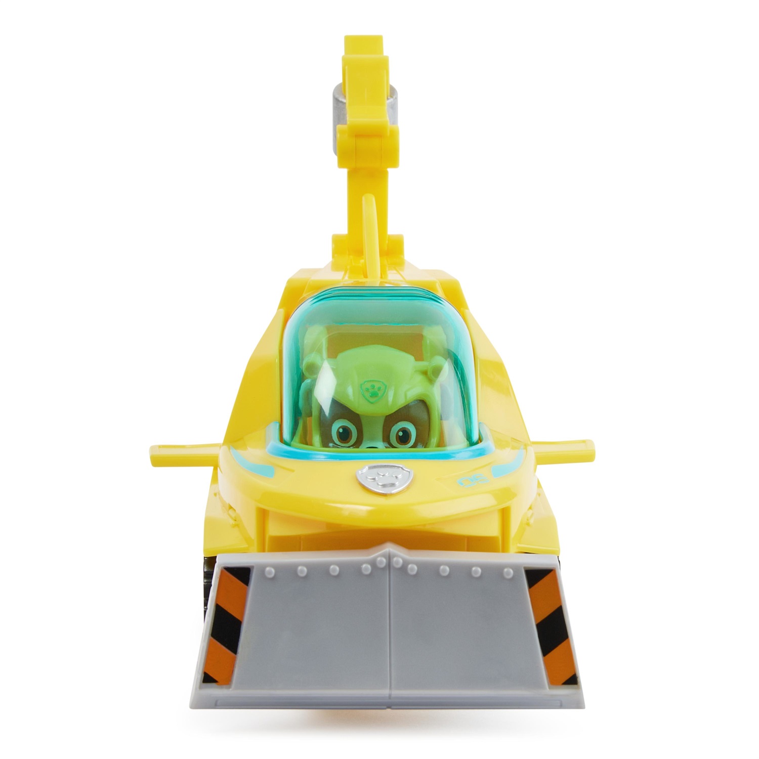 Paw Patrol Veicolo Trasformabile Aqua Pups di Rubble - Avventure Marine con Personaggio di Rubble incluso, Giochi per Bambini e Bambine, 3 anni