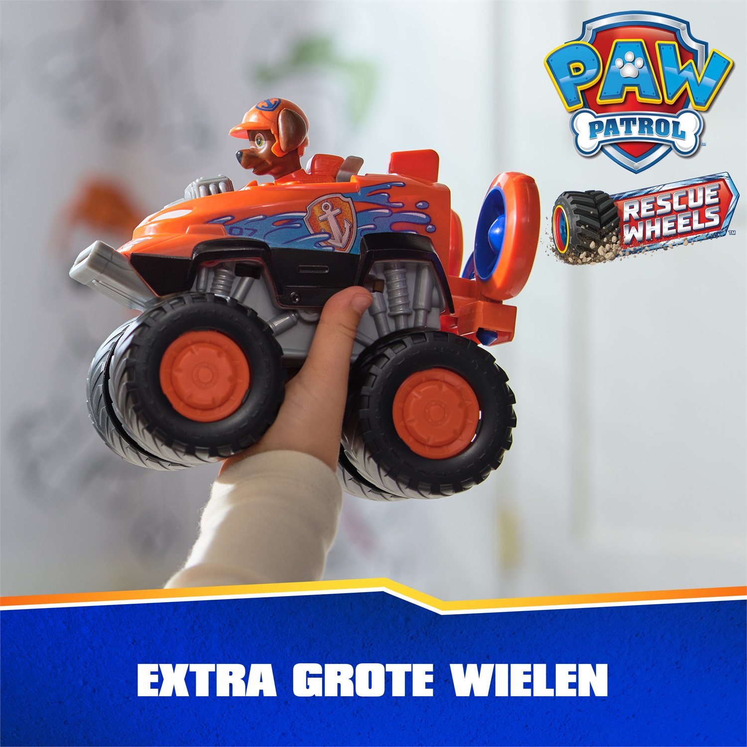 Paw Patrol: Hovercraft di Zuma con Lanciamissili e Action Figure Collezionabile - Veicolo Giocattolo per Bambini 3 Anni
