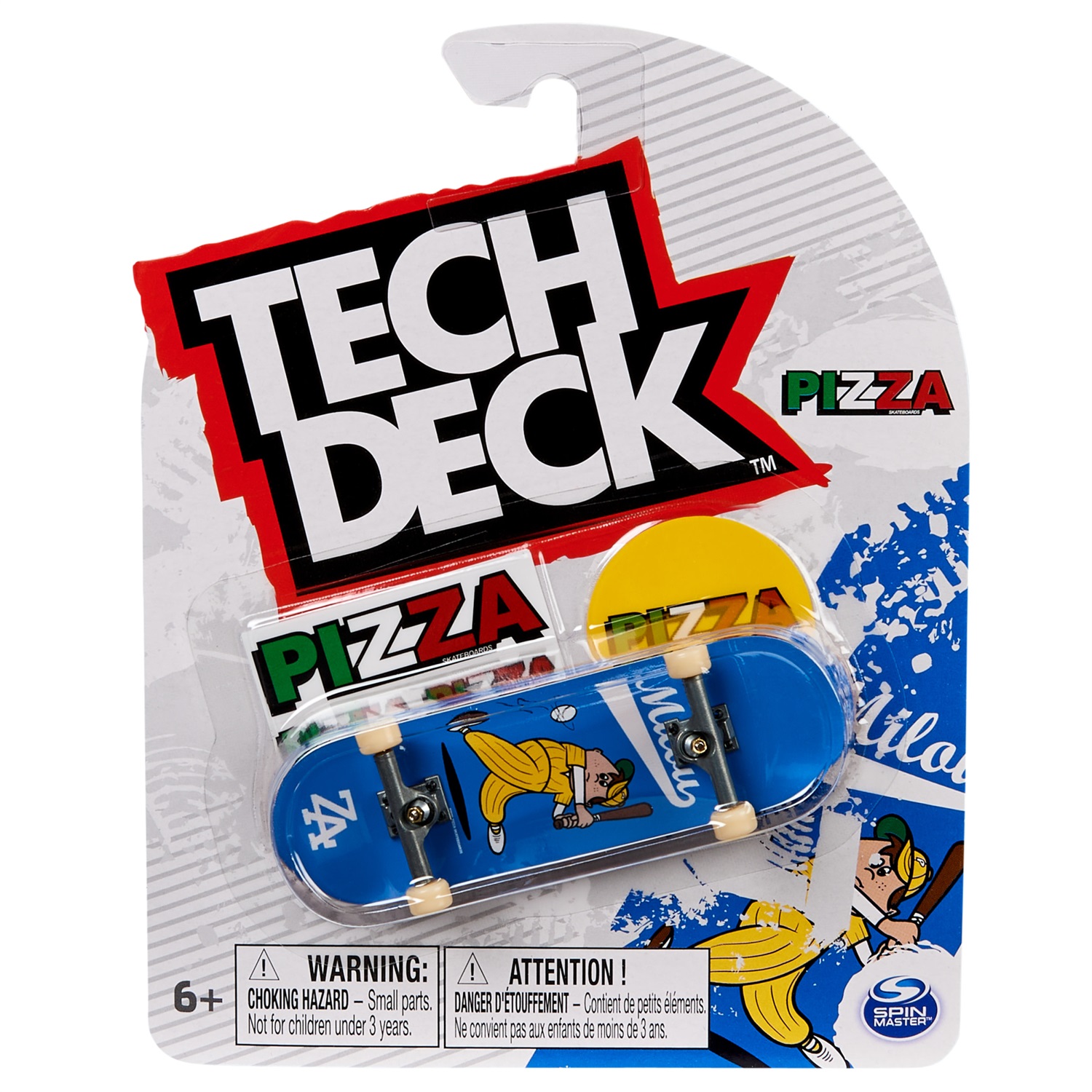 Spin Master Tech Deck - Fingerboard da 96 mm con Design Autentici e Grafiche Iconiche per Bambini dai 6 Anni in Su