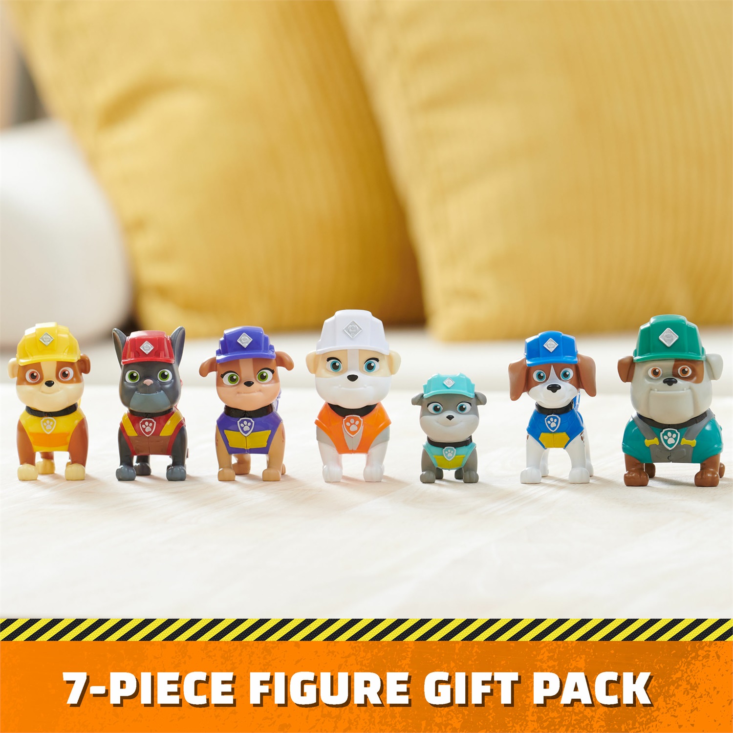 Rubble & Crew Confezione Regalo - Set con 7 Personaggi da Collezione per Bambini dai 3 Anni in Su