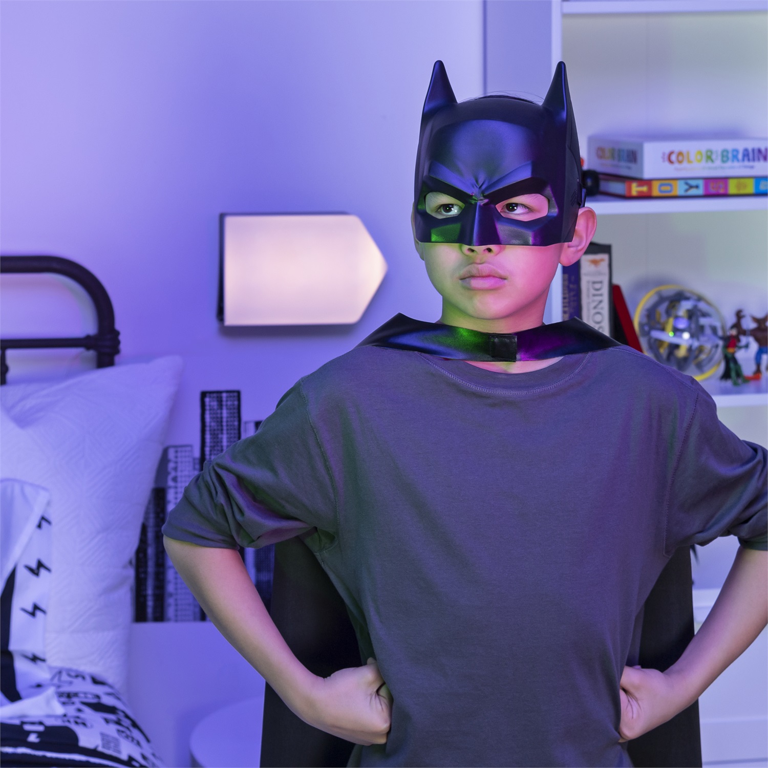 Spin Master Maschera Batman - Giocattolo Indossabile per Bambini e Collezionisti