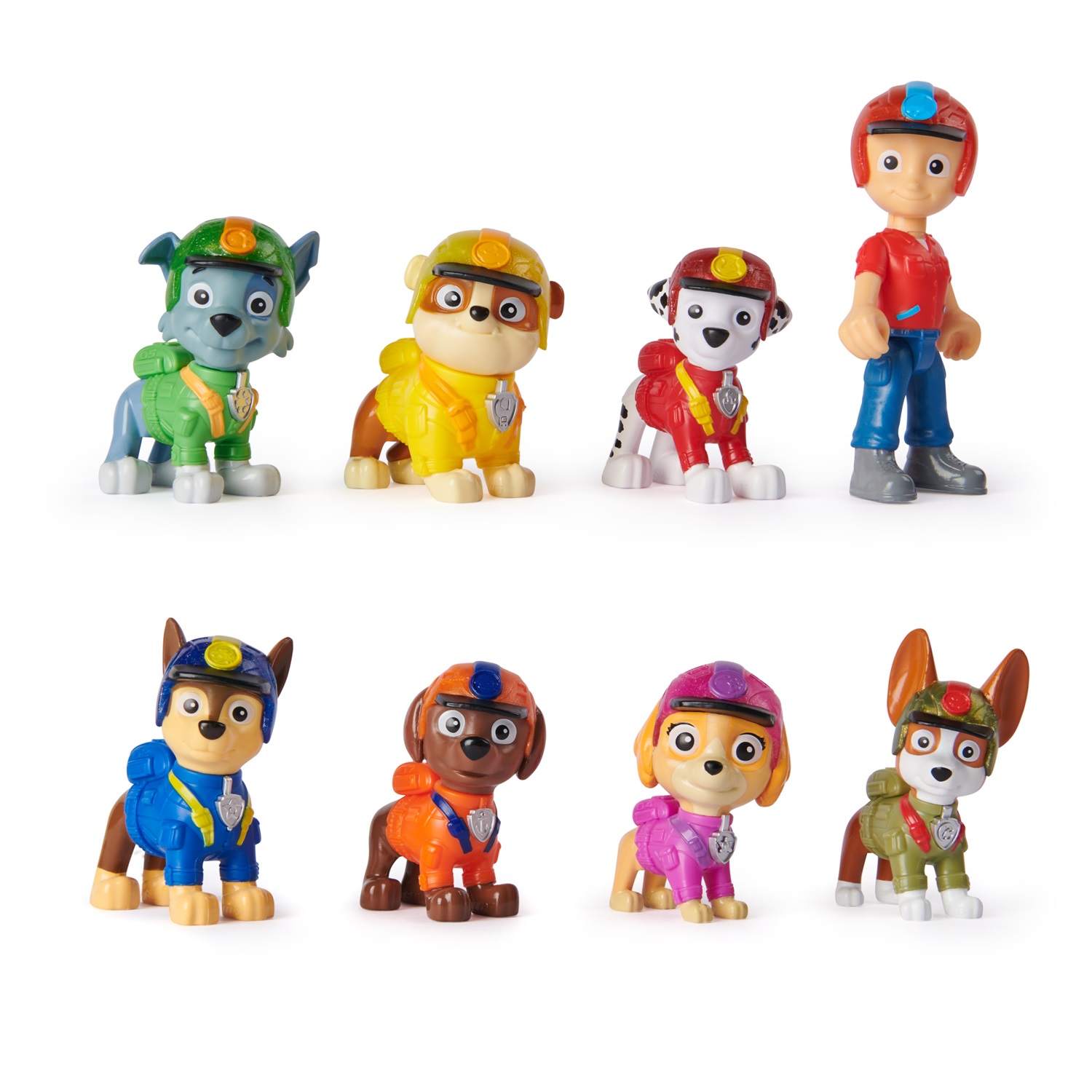 PAW Patrol Jungle Pups - Confezione Regalo con 8 Personaggi Collezionabili per Bambini e Bambine da 3 Anni in su
